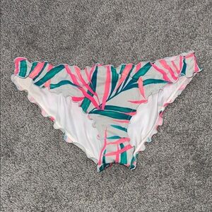 Victoria's Secret Pink and Green Bikini Bottom